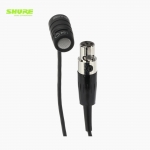 SHURE 슈어 WL184 무선바디팩용 슈퍼카디오이드 콘덴서 핀마이크 TQG 커넥터