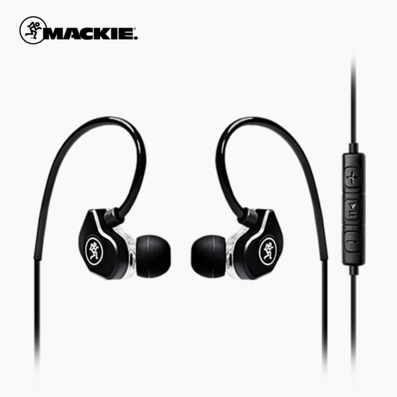 MACKIE 맥키 CR-BUDS PLUS 고성능 듀얼 다이나믹 드라이버 프로페셔널 핏 이어폰