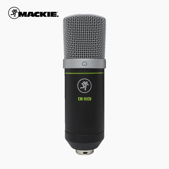 MACKIE 맥키 EM-91CU 대형 다이어프램 레코딩 USB 콘덴서 유선마이크