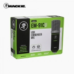MACKIE 맥키 EM-91CU 대형 다이어프램 레코딩 USB 콘덴서 유선마이크