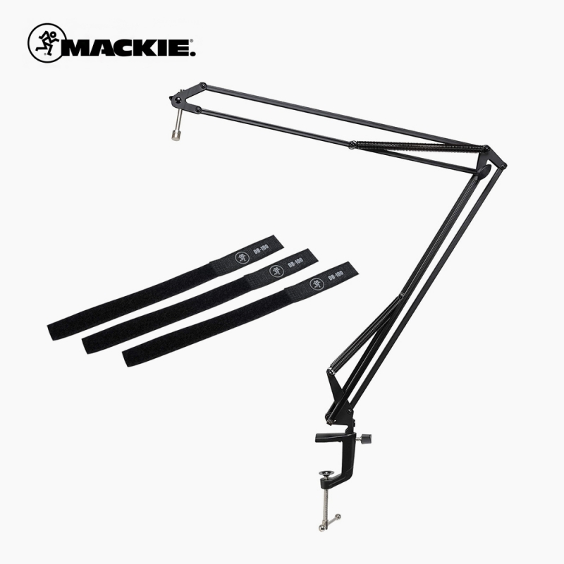 MACKIE 맥키 DB-100 굴절 마이크 스탠드 데스크탑 마이크 붐 암