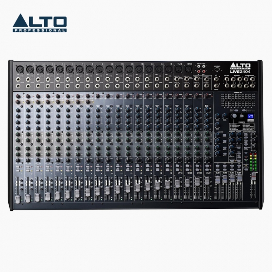 ALTO 알토 LIVE2404 24채널 아날로그 믹서 USB 인터페이스