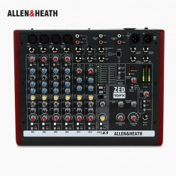 ALLEN&HEATH 알렌앤히스 ZED-10FX 10채널 콘솔형 아날로그 믹서