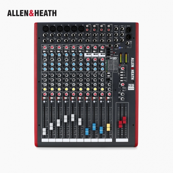 ALLEN&HEATH 알렌앤히스 ZED-12FX 12채널 콘솔형 아날로그 믹서