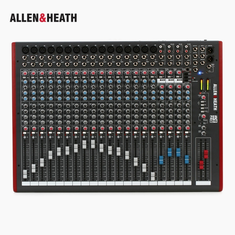 ALLEN&HEATH 알렌앤히스 ZED-24 24채널 라이브 레코딩 콘솔형 아날로그 믹서