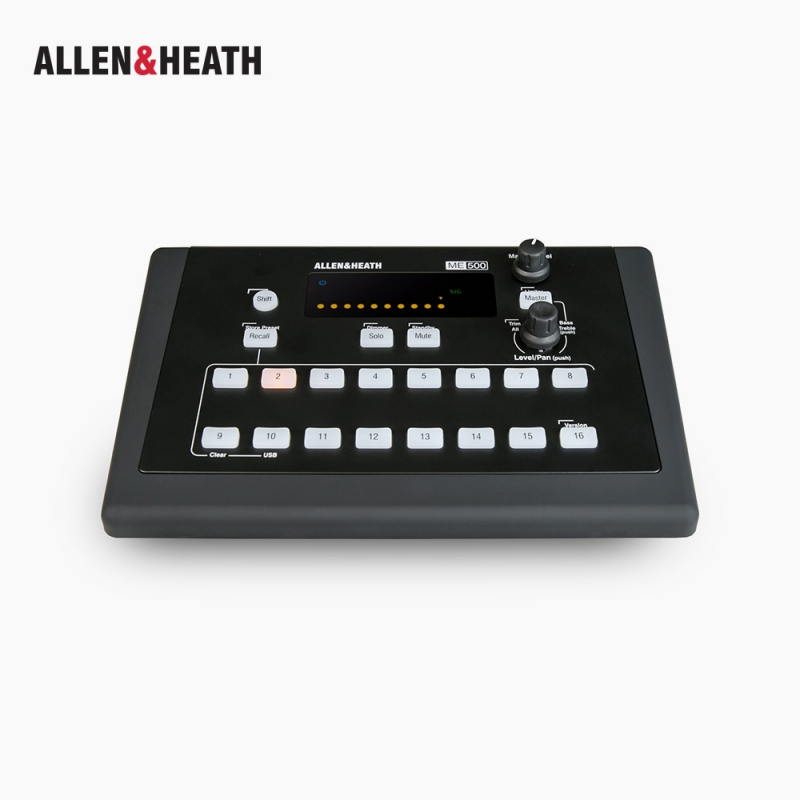 ALLEN&HEATH 알렌앤히스 ME-500 16채널 콘솔형 오디오 퍼스널 믹서