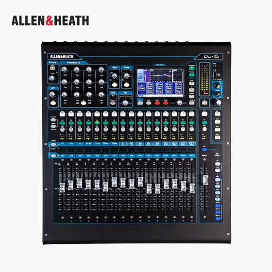 ALLEN&HEATH 알렌앤히스 Qu-16 포터블 컴팩트 16채널 랙 장착형 디지털 믹서