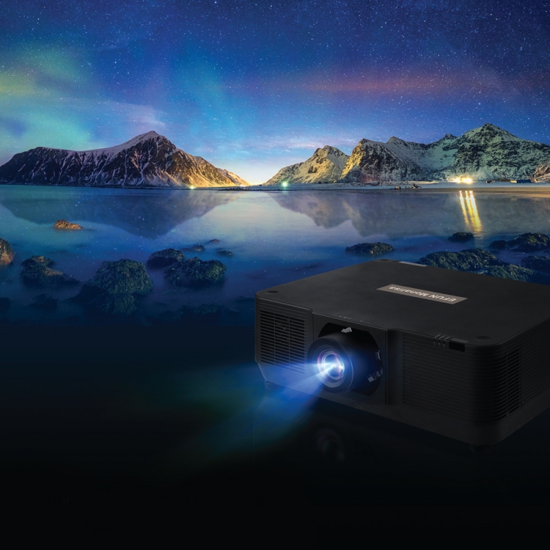 EFUN 이펀 EL-M907U WUXGA급 3LCD 고광량 레이저 빔프로젝터 밝기 9000안시