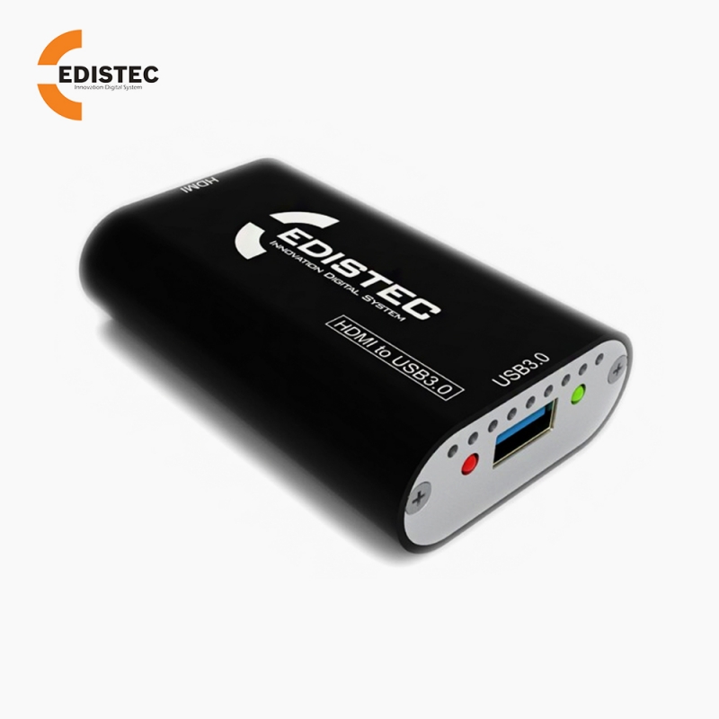 EDISTEC 이디스텍 ED-C3-HU3 영상 캡쳐카드 USB3.0 영상 인터페이스