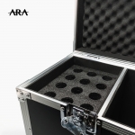 ARA 아라 MT-12 무선마이크박스 핸드마이크 수납 12구 하드케이스 마이크 보관함 알루미늄 케이스