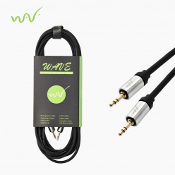 WAVE 웨이브 3.5SA-1.5M (XLR 암+3.5 스테레오 수) 오디오 케이블 1.5m