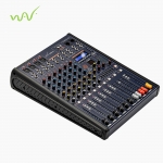 WAVE 웨이브 WMX810F 8채널 블루투스 아날로그 오디오믹서 USB 개별팬덤가능 랙날개포함