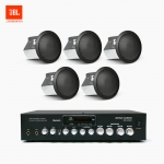 JBL 매장 카페 음향패키지 SR-430D 4채널 앰프 JBL CONTROL 14C/T 실링스피커 5EA