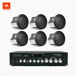 JBL 매장 카페 음향패키지 SR-430D 4채널 앰프 JBL CONTROL 14C/T 실링스피커 6EA