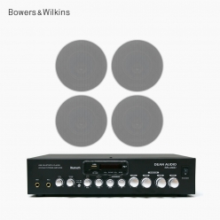 B&W CCM362 고급 매장스피커 카페 업소용 실링 스피커 앰프 오디오 4개