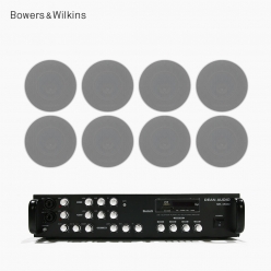 B&W CCM362 고급 매장스피커 카페 업소용 실링 스피커 앰프 오디오 8개