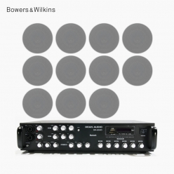 B&W CCM362 고급 매장스피커 카페 업소용 실링 스피커 앰프 오디오 11개