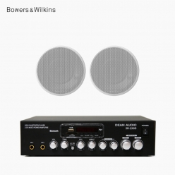 B&W CCM632 고급 매장스피커 카페 업소용 실링 스피커 앰프 오디오 2개