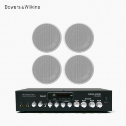 B&W CCM632 고급 매장스피커 카페 업소용 실링 스피커 앰프 오디오 4개