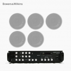 B&W CCM632 고급 매장스피커 카페 업소용 실링 스피커 앰프 오디오 5개