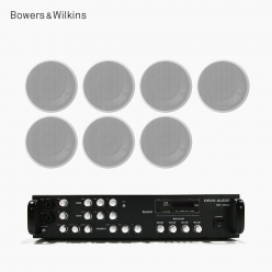 B&W CCM632 고급 매장스피커 카페 업소용 실링 스피커 앰프 오디오 7개