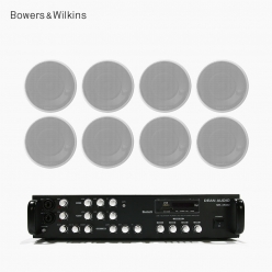 B&W CCM632 고급 매장스피커 카페 업소용 실링 스피커 앰프 오디오 8개