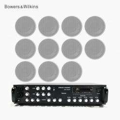 B&W CCM632 고급 매장스피커 카페 업소용 실링 스피커 앰프 오디오 11개