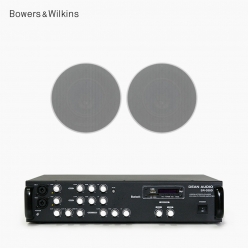 B&W CCM662 고급 매장스피커 카페 업소용 실링 스피커 앰프 오디오 2개