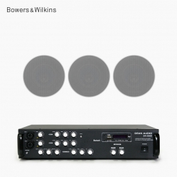 B&W CCM662 고급 매장스피커 카페 업소용 실링 스피커 앰프 오디오 3개