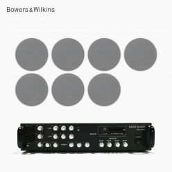 B&W CCM662 고급 매장스피커 카페 업소용 실링 스피커 앰프 오디오 7개
