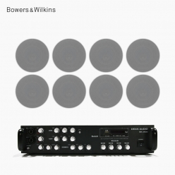 B&W CCM662 고급 매장스피커 카페 업소용 실링 스피커 앰프 오디오 8개