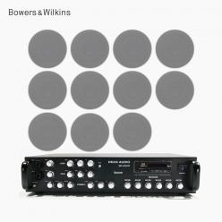 B&W CCM662 고급 매장스피커 카페 업소용 실링 스피커 앰프 오디오 11개