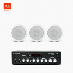 JBL 매장용스피커 카페스피커 업소용 실링 스피커 3개 CONTROL 24C MICRO+ SR250D 앰프