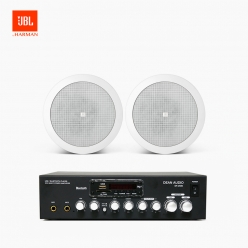 JBL 매장용스피커 카페스피커 업소용 실링 명품 스피커 2개 CONTROL 26C 150W+ SR250D 앰프