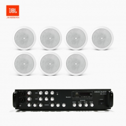 JBL 매장용스피커 카페스피커 업소용 실링 명품 스피커 7개 CONTROL 26C 150W+ SR450D 앰프