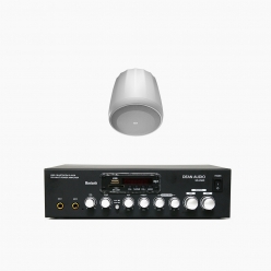 JBL 매장스피커 카페스피커 업소용 팬던트 스피커 1개 CONTROL 62P + SR250D 앰프