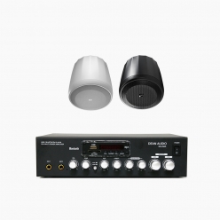 JBL 매장스피커 카페스피커 업소용 팬던트 스피커 2개 CONTROL 62P + SR250D 앰프