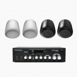 JBL 매장스피커 카페스피커 업소용 팬던트 스피커 4개 CONTROL 62P + SR250D 앰프