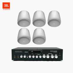 JBL 매장스피커 카페스피커 업소용 팬던트 스피커 5개 CONTROL 62P + SR430D 앰프