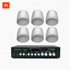 JBL 매장스피커 카페스피커 업소용 팬던트 스피커 6개 CONTROL 62P + SR430D 앰프