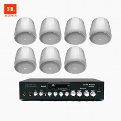 JBL 매장스피커 카페스피커 업소용 팬던트 스피커 7개 CONTROL 62P + SR430D 앰프