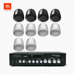 JBL 매장스피커 카페스피커 업소용 팬던트 스피커 10개 CONTROL 62P + SR430D 앰프