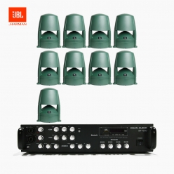JBL 매장스피커 카페스피커 업소용 팬던트 스피커 9개 CONTROL 85M + SR650D 앰프