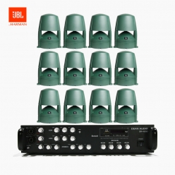 JBL 매장스피커 카페스피커 업소용 팬던트 스피커 12개 CONTROL 85M + SR650D 앰프