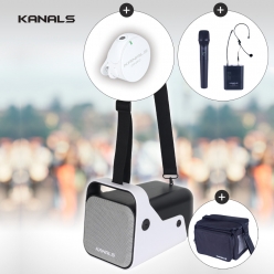 카날스 OT-200 고출력 충전식 무선 마이크 일체형 스피커 150W+가방