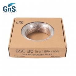 GNS GSC-30 스피커선 케이블 투명 30심 100M 음향 앰프 오디오 스테레오 연결 음향기기