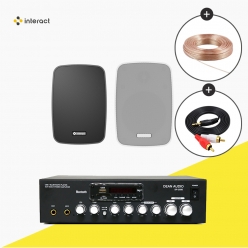 매장용스피커 카페 EFS-440 방수 스피커 앰프 세트