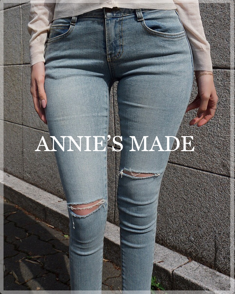 [ANNIE'S MADE/당일출고] light vintage jean