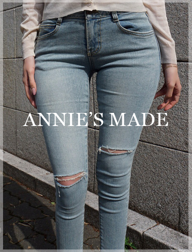 [ANNIE'S MADE/당일출고] light vintage jean