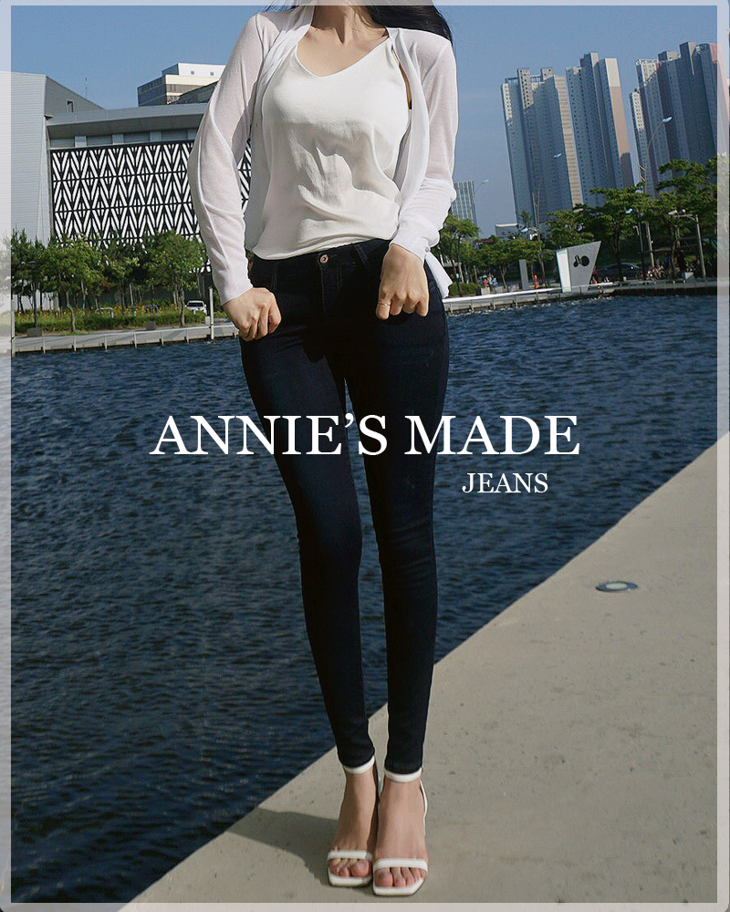 [ANNIE'S JEAN/기모입고/당일출고] 인생진 (2color)